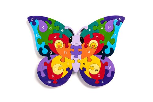 Alphabet Butterfly Jigsaw Puzzle